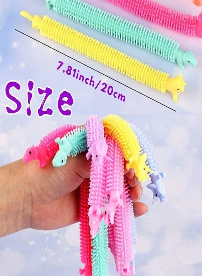 AGC Stretchy String Toy Cum Fancy Bracelet for Kids | Stress Relief & Anti-Anxiety Noodle Fidget | Safe Soft Stretchable Sensory Toy for Boys & Girls (Pack of 1, Color as per Availability) (Dinosaur) - Image 3