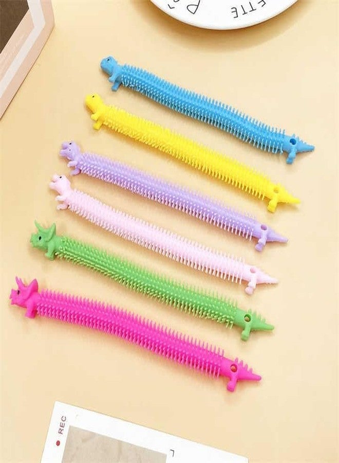 AGC Stretchy String Toy Cum Fancy Bracelet for Kids | Stress Relief & Anti-Anxiety Noodle Fidget | Safe Soft Stretchable Sensory Toy for Boys & Girls (Pack of 1, Color as per Availability) (Dinosaur) - Image 5