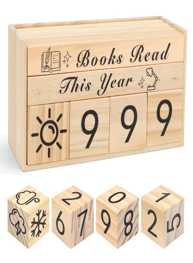 Catcan Books Read This Year Counter, Catcan Book Counter Sign Up to 999 Books Reading Challenge Gift for Book Lovers, Bookworms, Librarians, Teachers, Writers - Image 1