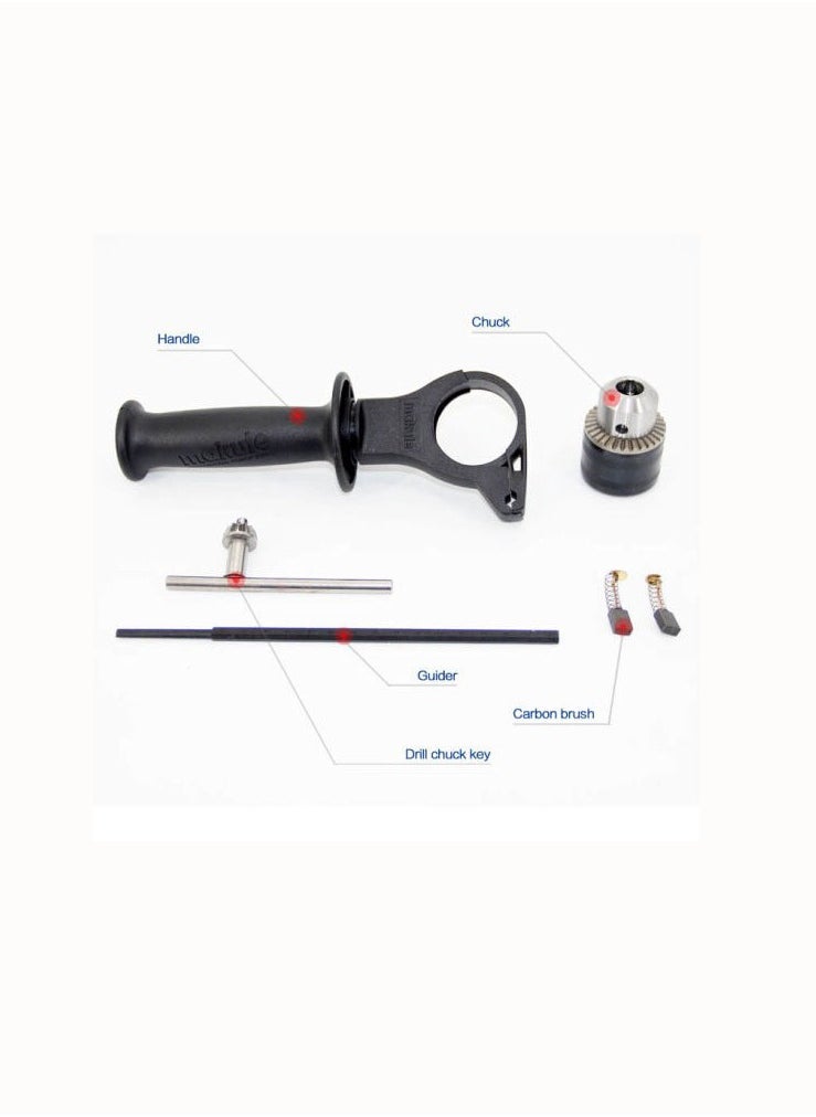 makute Impact Drill 13MM 1020W ID009  - Image 4
