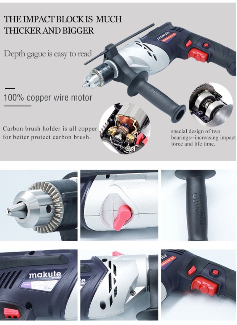 Impact Drill 13MM 1020W ID009