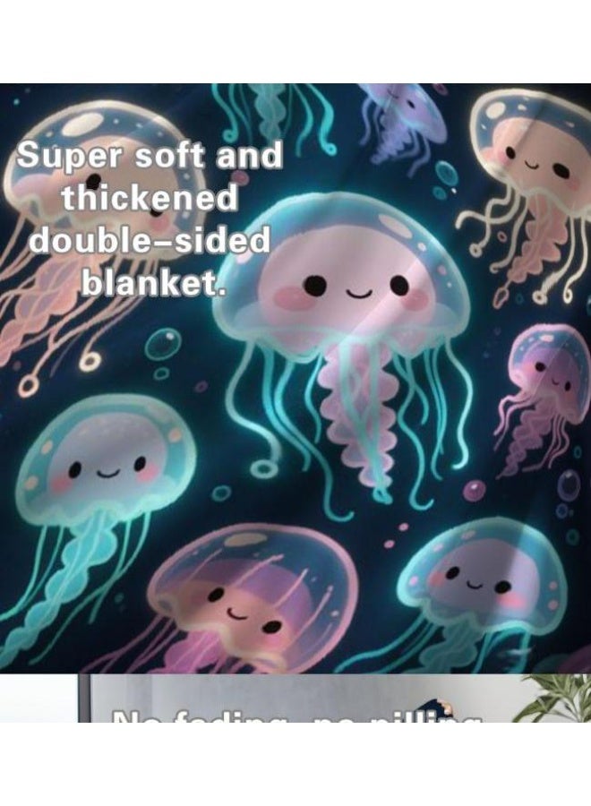 عام بطانية رقيقة من الفانيلا (حرارة ومريحة، ومناسبة للنوم واستخدام اللعبة والغبار والرمل) 150 سم * 200 سم - 778 - Image 3