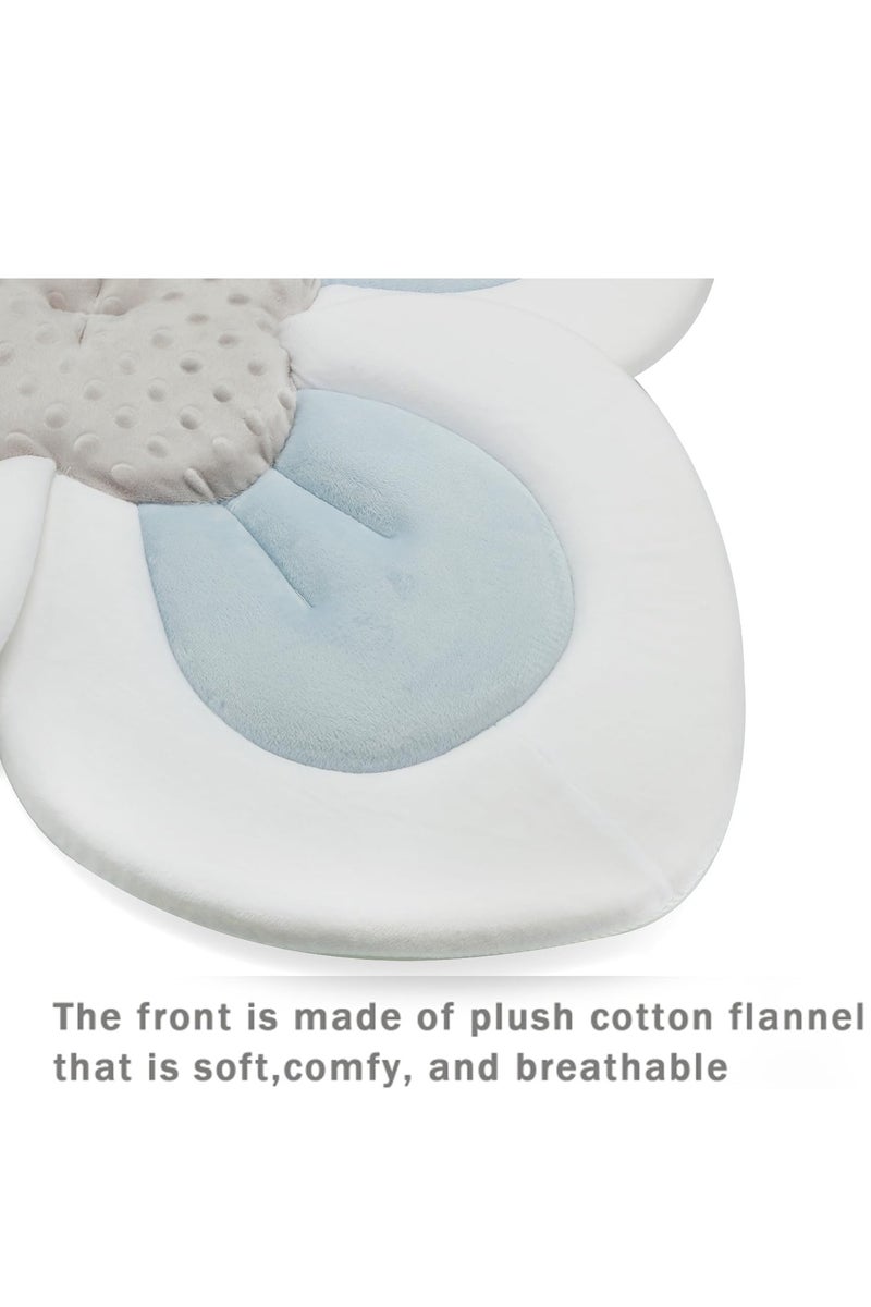 Bluejw Baby Lotus Bath Flower Pad for Infant Newborn Soft Baby Flower Bath Petals for Sink Bathtub Essentials Shower Gift for Birthday or Eid  - Image 2
