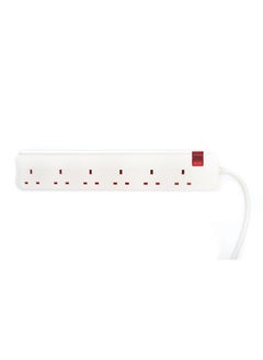 Legrand Power Extension Cord 4 Sockets 2USB 6 Sockets 3M White  - Image 4