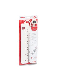 Legrand Power Extension Cord 4 Sockets 2USB 6 Sockets 3M White  - Image 3