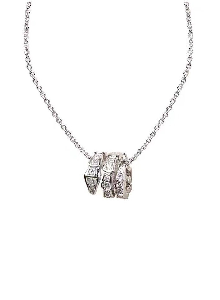 Kenzs Women's Light Luxury Snake Bone Necklace - Image 1