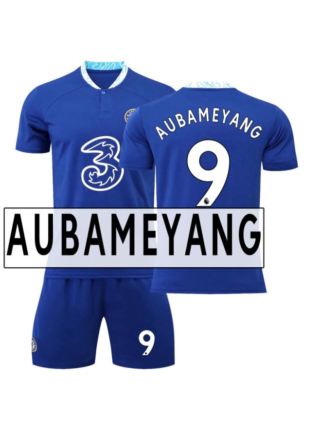2223 Chelsea Main No. 9 Obameiyang Football Jersey - Image 1