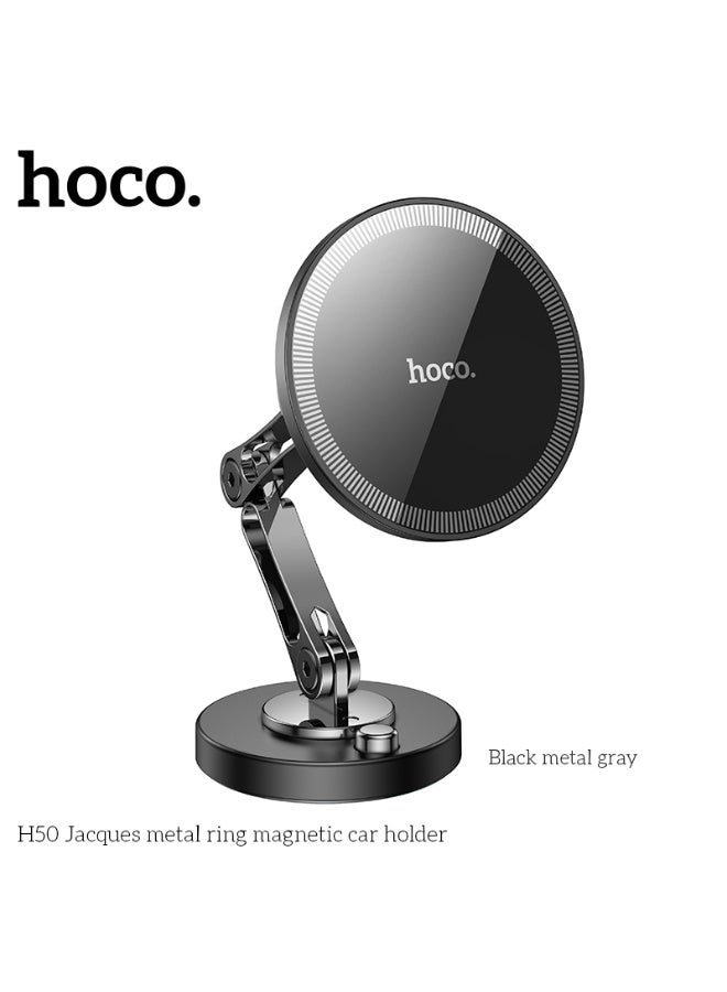 هوكو. حامل سيارة مغناطيسي بحلقة معدنية H50 Jacques - Image 1