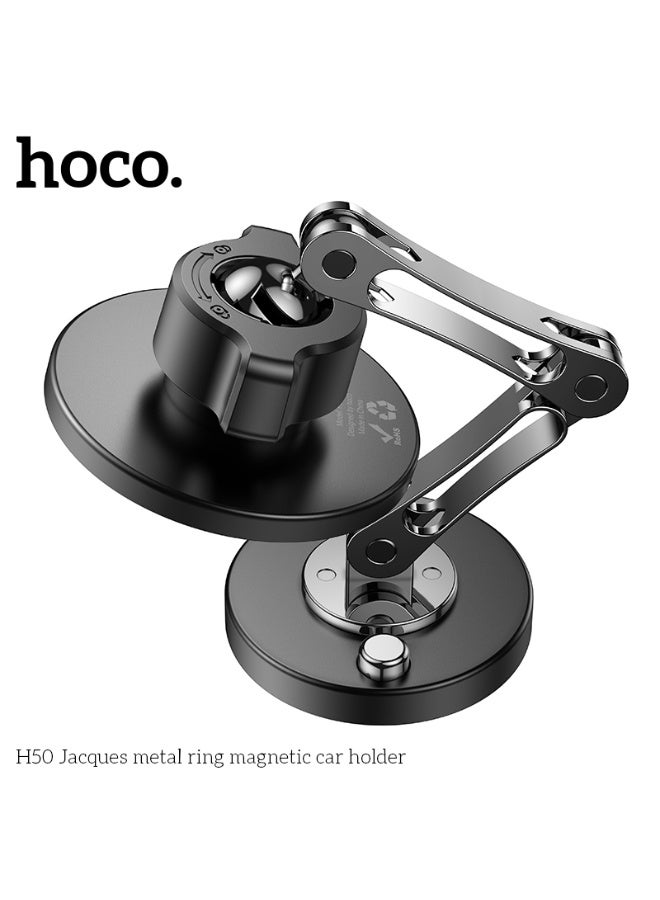 هوكو. حامل سيارة مغناطيسي بحلقة معدنية H50 Jacques - Image 4