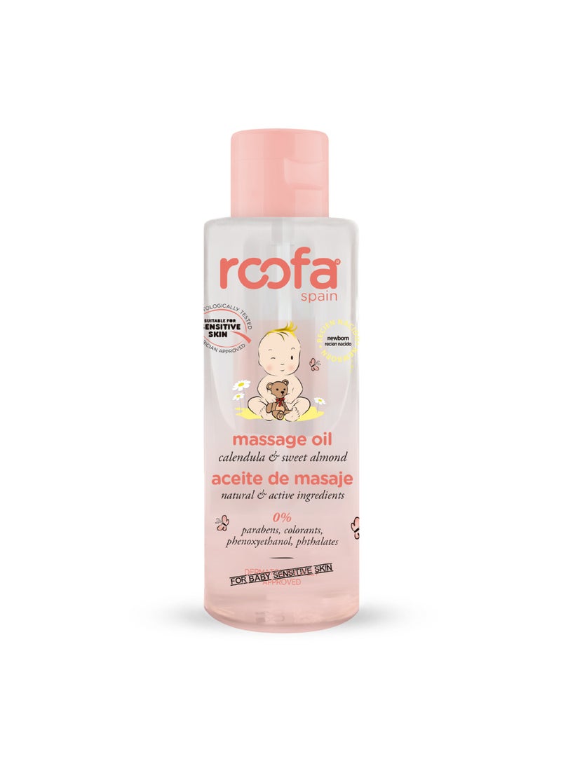 Roofa Spain Massage Oil with Sweet Almond 100ml 