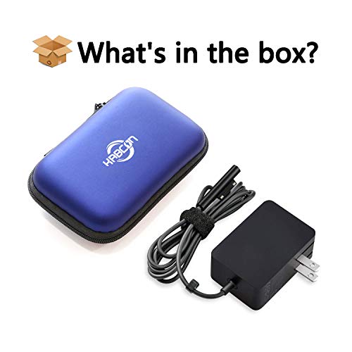 KABCON Charger Compatible for Surface Go/Go 2/Go 3 Surface Pro 4 Core m3 Surface Pro 3 Core m3 Surface Pro 2017 Core m3 Tablet Surface Laptop Core m3, Power Supply Adapter 24W 15V 1.6A with Travel Bag - Image 3