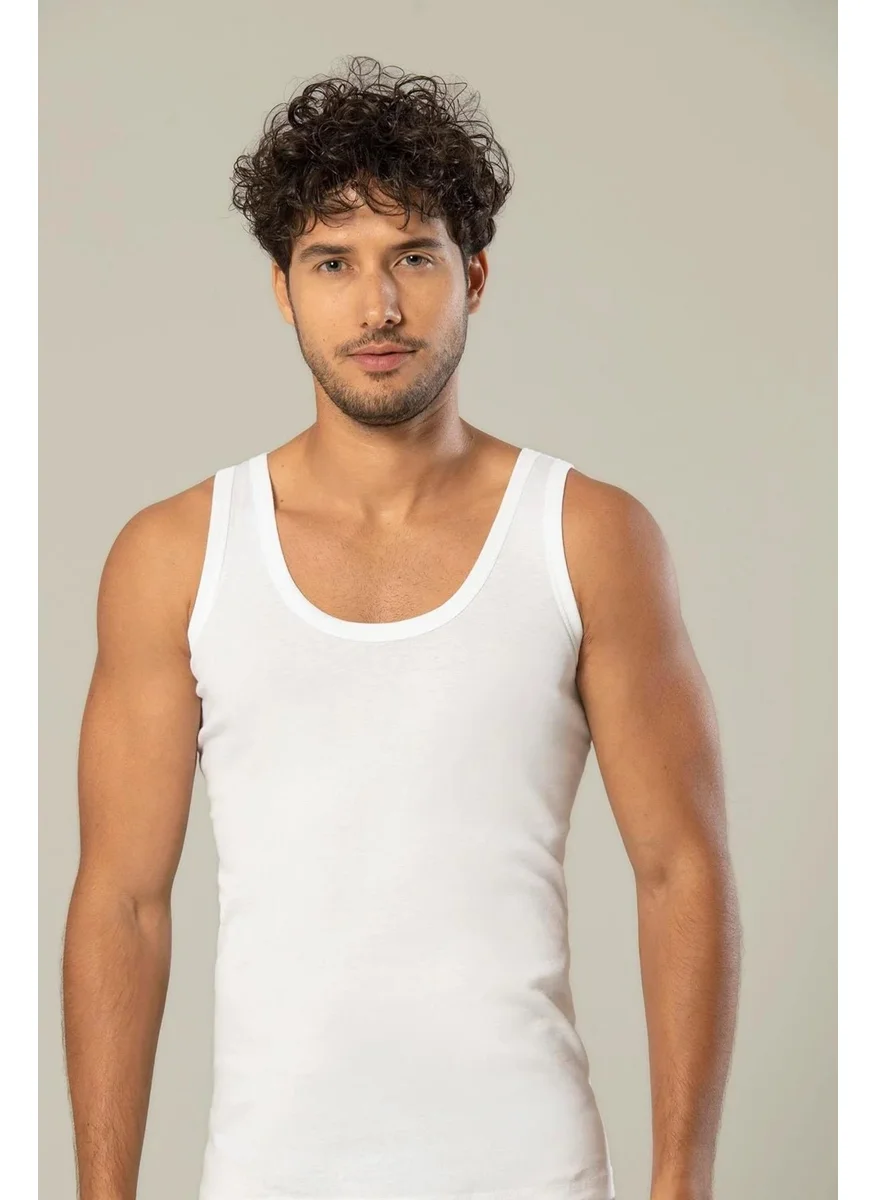 Erdem Men's Combed Cotton Classic Undershirt 1100 - 3 Pieces