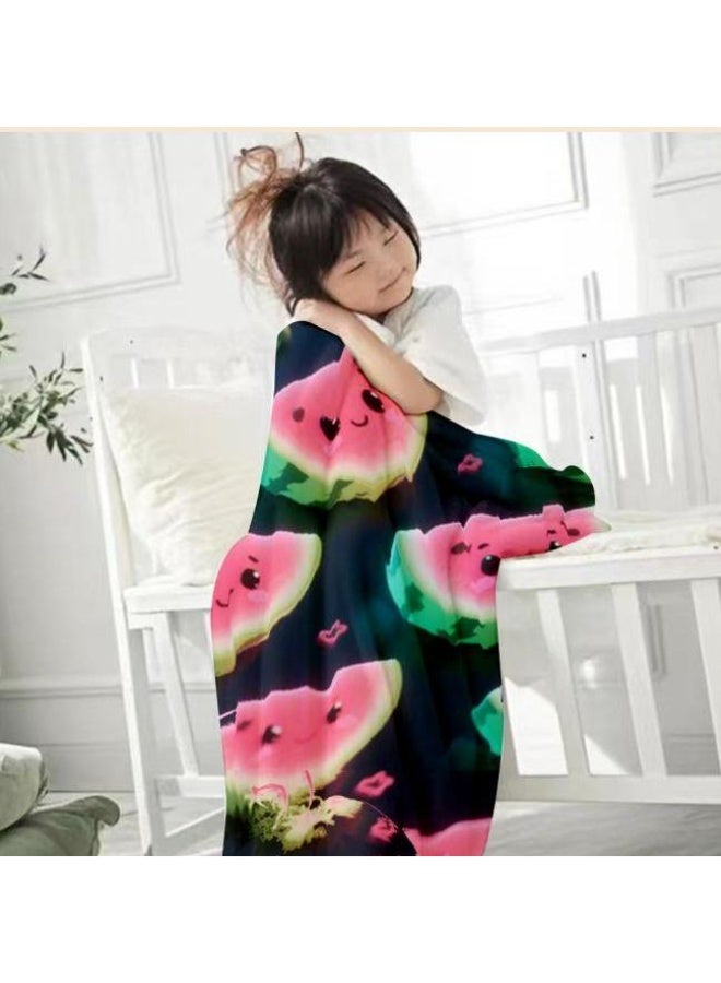 عام بطانية رقيقة من الفانيلا الكرتونية للأطفال والرضع (دافئة ومريحة، ومناسبة للنوم والألعاب) 70 سم * 100 سم - Image 1