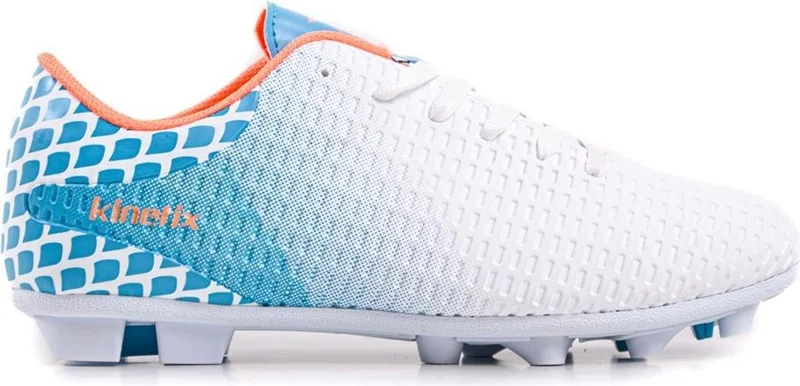 Kinetix 101394851 Sergı AG White-Turquoise-Neon Orange Football Boots