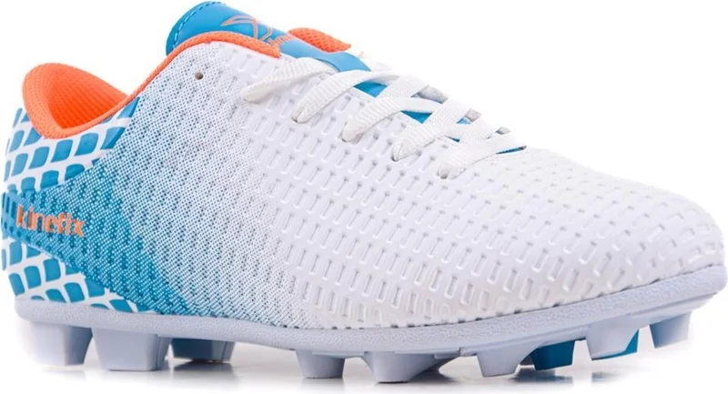 Kinetix 101394851 Sergı AG White-Turquoise-Neon Orange Football Boots