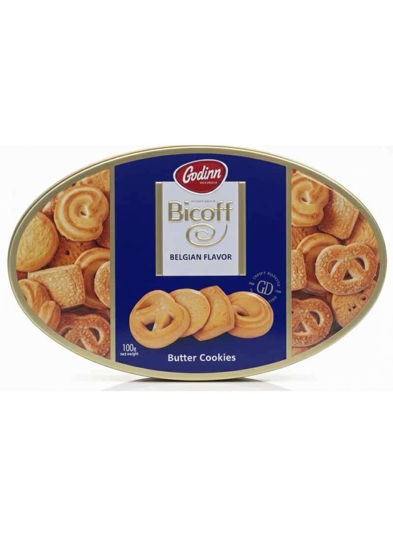 Godinn Bicoff Belgian Flavor Butter Cookies 100g - Image 1