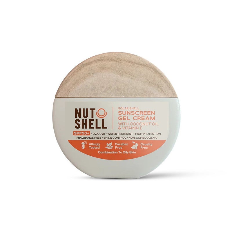 Solar Shell Sunscreen Gel Cream - For Oily Skin