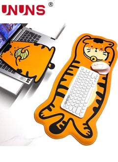UNUNS 2-in-1 Cute Gaming Mouse Pad,Kawaii Cat Anime Mouse Mat, Extended Large Mouse Mat And Small Mousepad,Nonslip Rubber Base,Keybord Desk Pad For Office Home,Stitched Edges Mice Pad For Girls Women  - Image 2