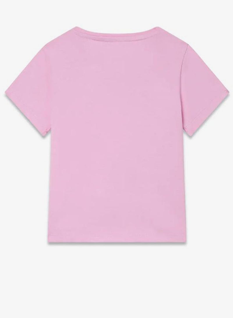 جس تيشيرت أطفال برقبة دائرية برسومات - Image 2