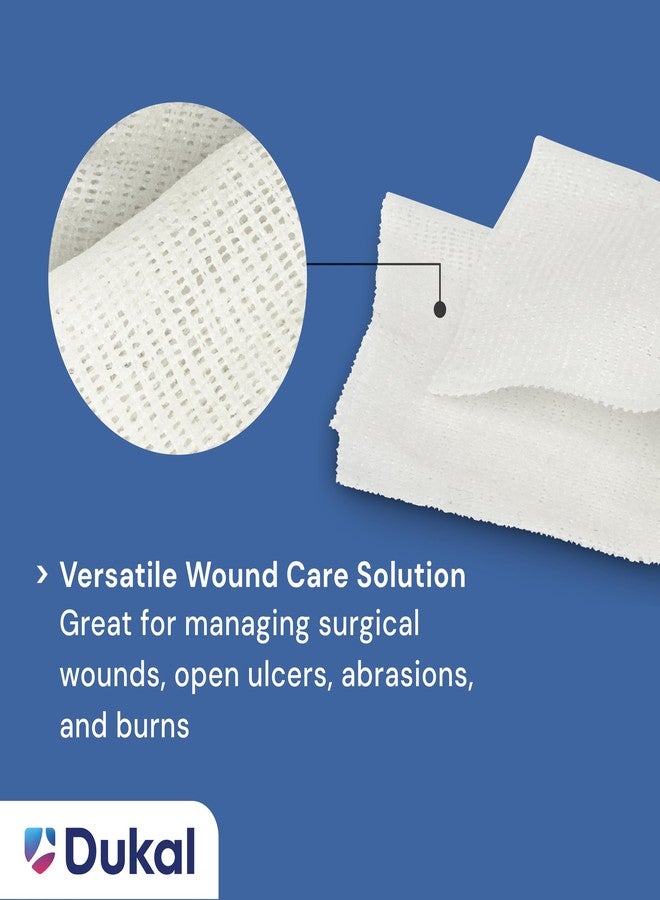 Dukal Oil Emulsion Dressing 3" x 3" - Pack of 50 Sterile Non-Adherent Wound Care Pads for Burns, Cuts, and Surgical Sites - Image 5