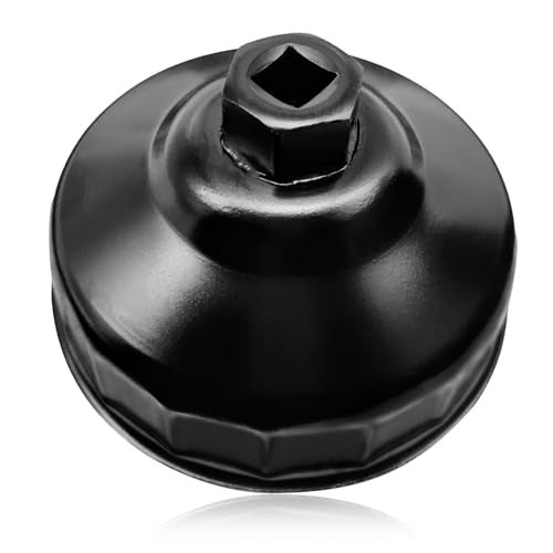 SYudwen 86mm 16 Flutes Oil Filter Wrench Steel Socket Kit Compatible With BM and V0LV Housing Caps Removal Tool - Image 1