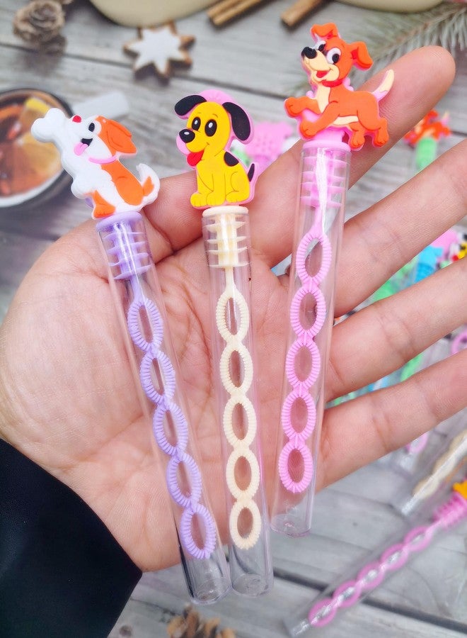 PSDFH 24 Packs Bulk Mini Dog Bubble Wands for School Summer Party Supplies, Classroom Puppy Birthday Party Prizes - Image 4