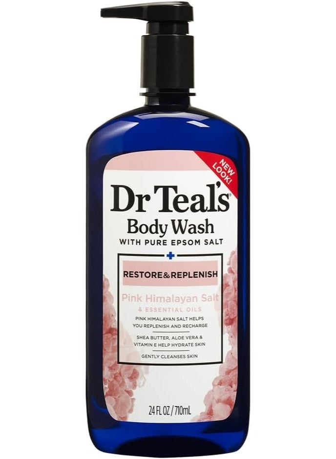 Dr. Teals Epsom Salt Body Wash - Pink Himalayan 710mL - Image 1