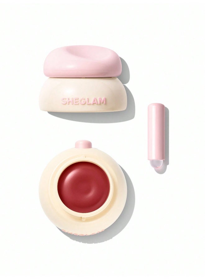 SHEGLAM Bounce Putty Pocket Lip Pot- Tomato Tango - Image 1