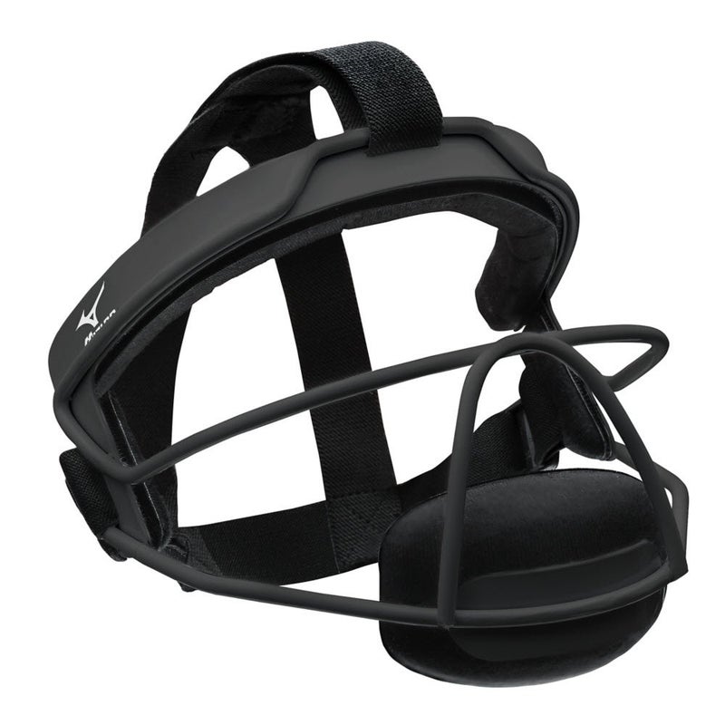 Mizuno Fielders Mask Black Mizuno Wire Fastpitch Softball FielderS Mask LXl