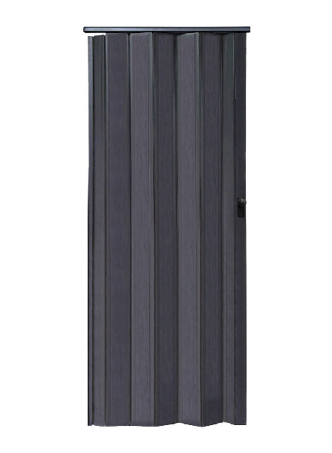 Micasa Sturdy Polyvinyl Chloride Folding Door with Adjustable Panel Grey 205 x 85 cm X1085205W46
