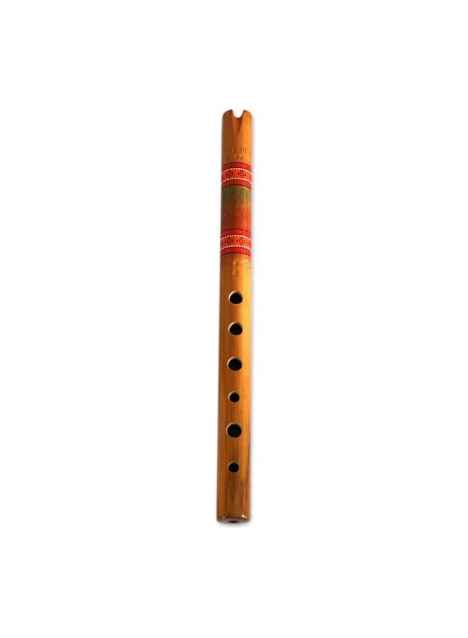 NOVICA فلوت كينا أنديزية مصنوعة يدويًا من الخشب مع حقيبة حمل، فلوت السلام - Image 1