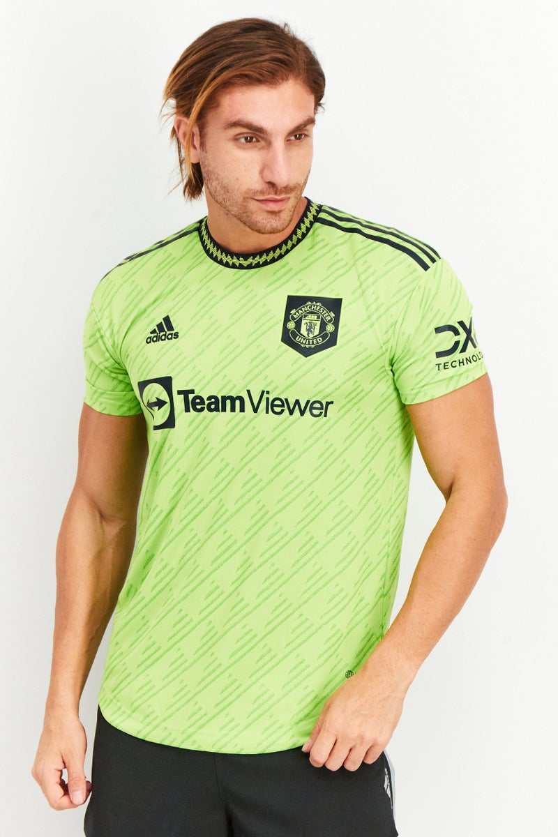 Adidas Men Sportswear Fit Short Sleeve Training T-Shirt, Black - Image 1