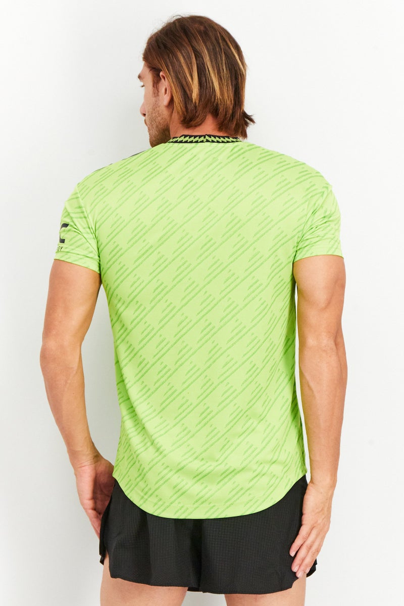 Adidas Men Sportswear Fit Short Sleeve Training T-Shirt, Black - Image 2