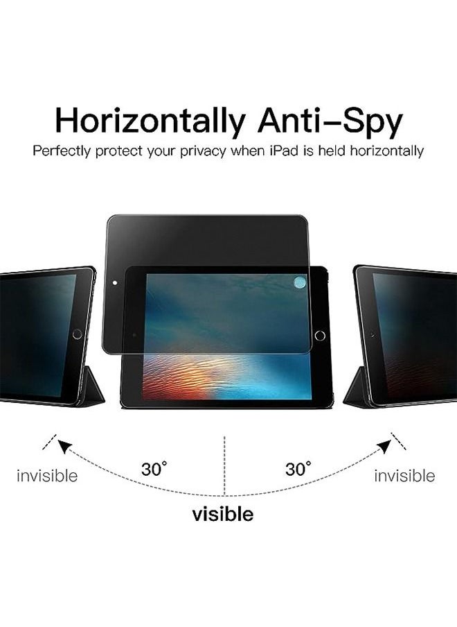 Generic - Privacy Screen Protector for iPad 10.2-Inch (9th/8th/7th Generation, 2021/2020/2019), Anti-Spy Tempered Glass Film Screen Cover Case Shockproof Protective Easy Installation Display Glass - Image 1