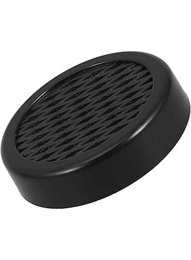 Mini Round Black Humidor Humidifier Kit For Small Cigar Storage Moisture Control - Image 1