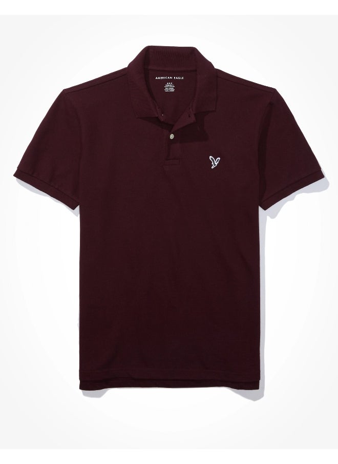 American Eagle - Standard Fit Flex Polo - Image 1