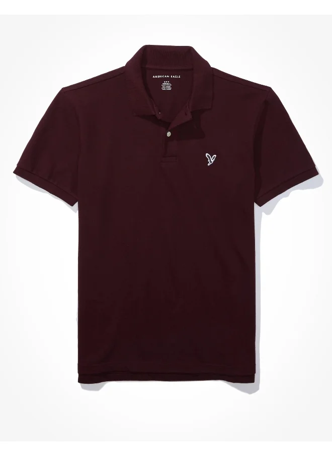 American Eagle Standard Fit Flex Polo