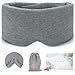 FRESHME Deluxe Cotton Sleep Mask Gift Set 100 Blackout Large Comfortable Blindfold Adjustable Eye Mask Pillow in Gift Box for Men Women Side Sleeper Travel Meditation Airplane - Image 1