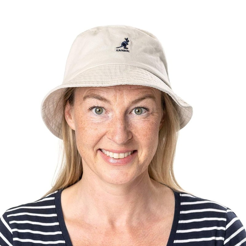 Kangol Washed Bucket Hat - Black/M Black, Medium