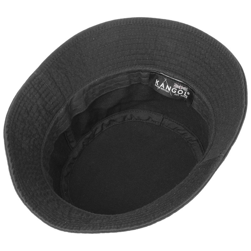 Kangol Washed Bucket Hat - Black/M Black, Medium
