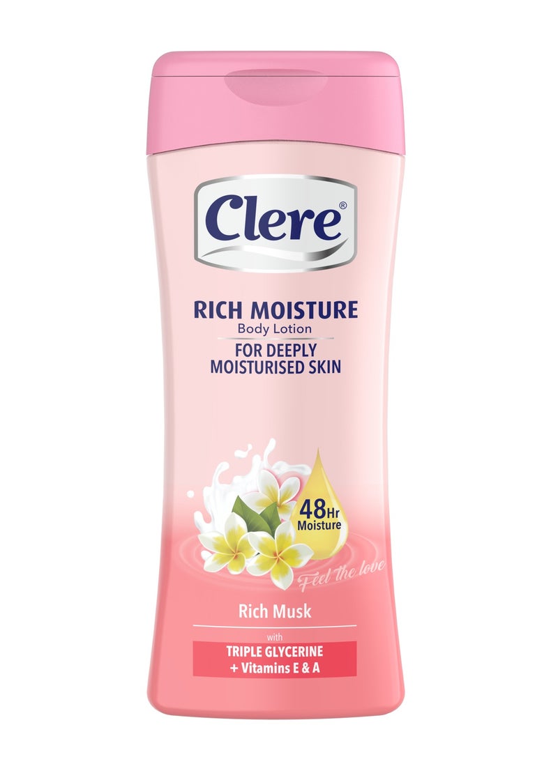 CLERE - Musk Body Lotion 400 ML - Image 1