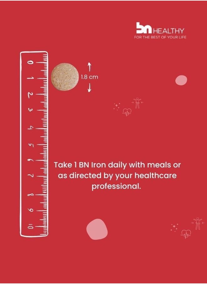 Iron Plus Vitamin C Unleash Your Energy Potential with BN Iron Bisglycinate The Ultimate Absorption Solution!