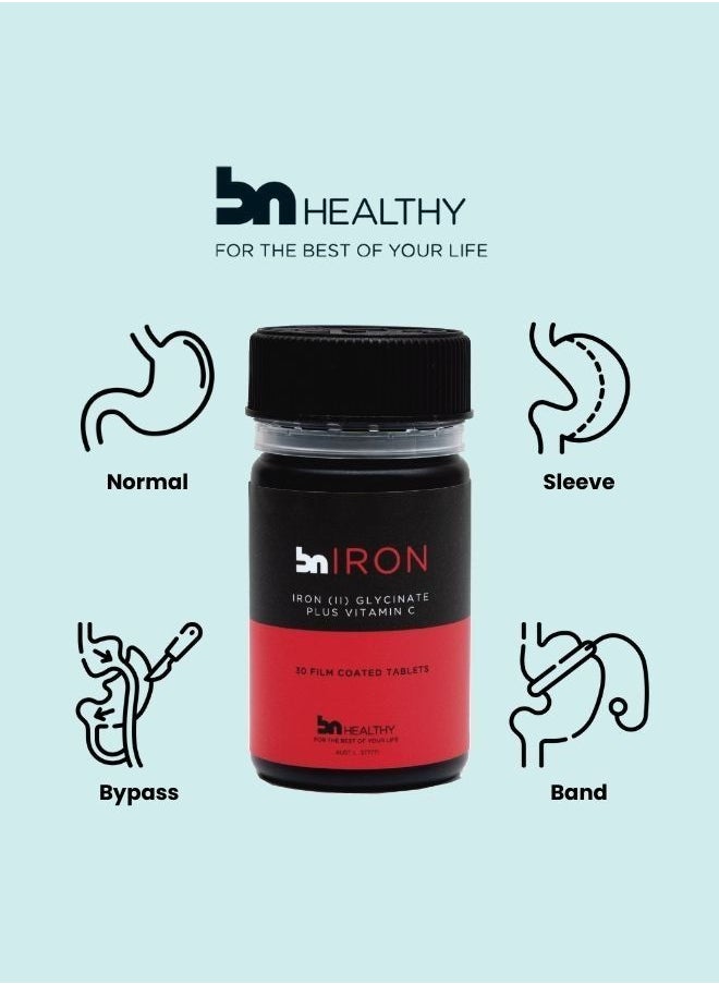Iron Plus Vitamin C Unleash Your Energy Potential with BN Iron Bisglycinate The Ultimate Absorption Solution!