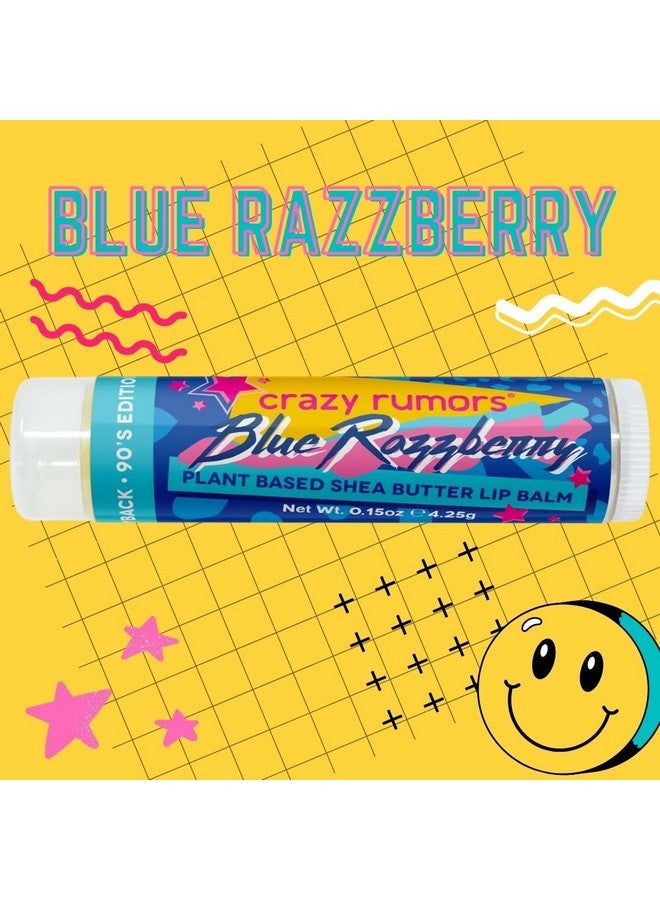 crazy rumors Throwback 90'S Mix Lip Balm 4Pack Mix (Cucumber Melon Blue Razzberry Kiwi Strawberry Orange Pop!) 100% Natural Vegan Plantbased Made In Usa - Image 5