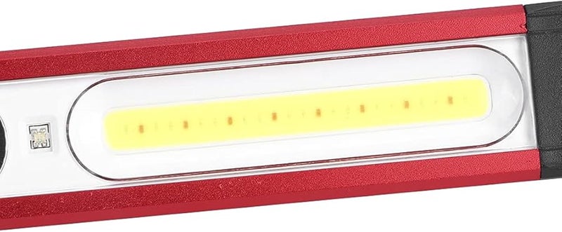 مصباح عمل LED بقابس USB قابل لإعادة الشحن مع مغناطيس وبطارية 500 مللي أمبير للتخييم والمشي لمسافات طويلة والصيانة - Image 4