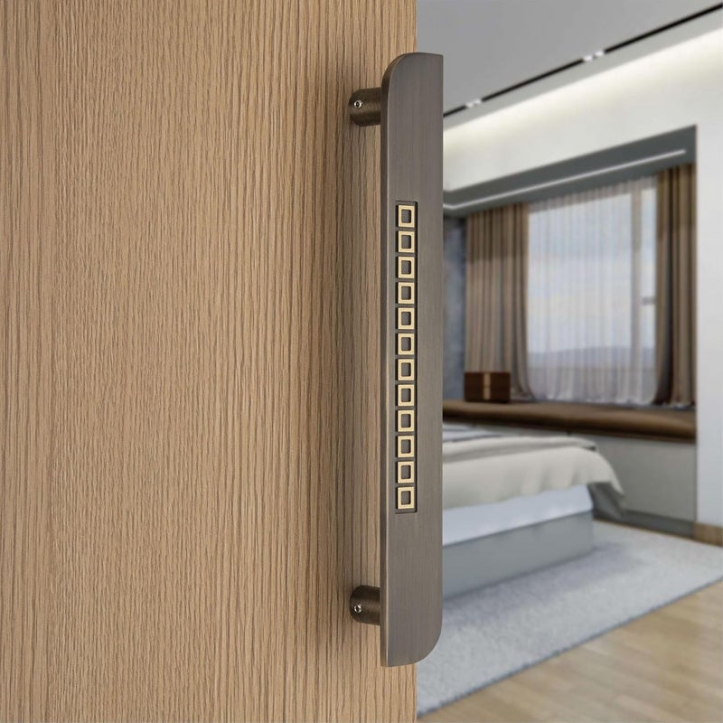 Compass 24" Brass Main Door Handle | Door Handles for Main Door | Pull Handles for All The Doors of House | Office | Hotels | PH-235 (Pack of 1, Antique Finish) - Image 1