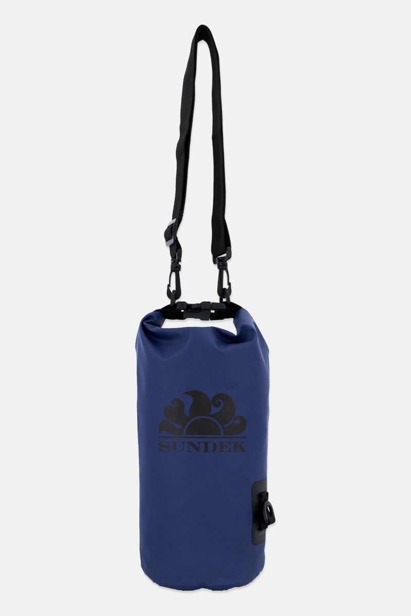 Sundek Women Brand Logo Tube Outdoor Bag, Navy - Image 1