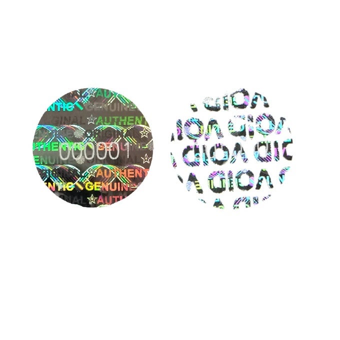 360pcs Security Tamper Evident Seal Warranty Void Original Genuine Authentic Hologram LabelsStickers Unique Sequential Serial Numbering Tamper Proof Stickers06inchSilverGQYH