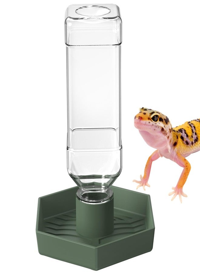 NOMOY Reptile Water Dispenser-Bearded Dragon Water Bowl - Small Water Dish for Tortoise - Bowls for Reptiles & Amphibians (S) - Image 1