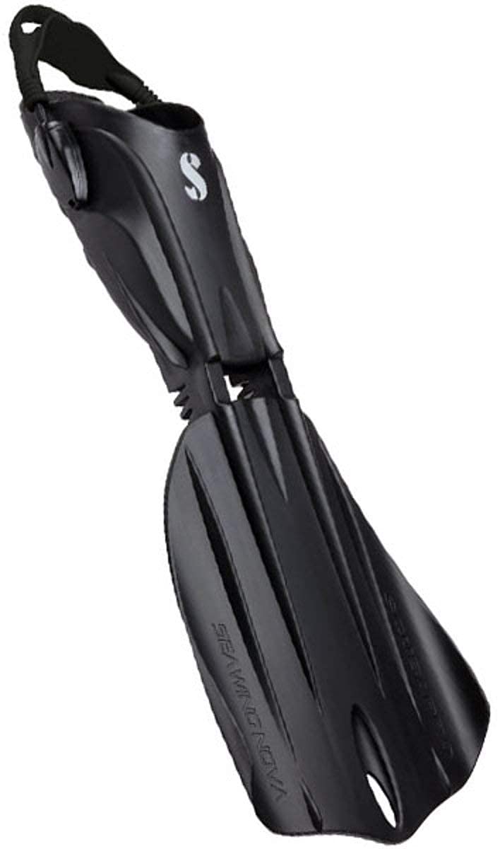 Scubapro Seawing Nova Open Heel Fins - Black - Large - Image 1